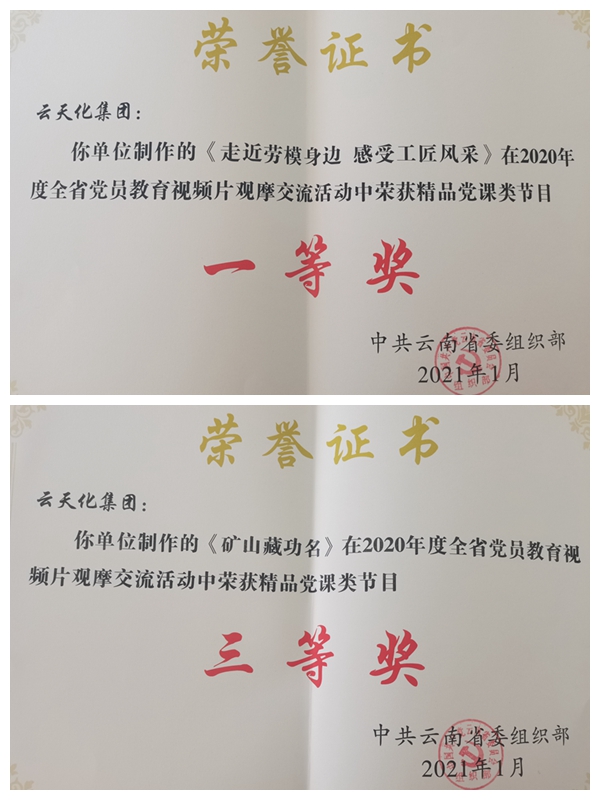 集團(tuán)兩部精品黨課榮獲省級(jí)一等獎(jiǎng)、三等獎(jiǎng)